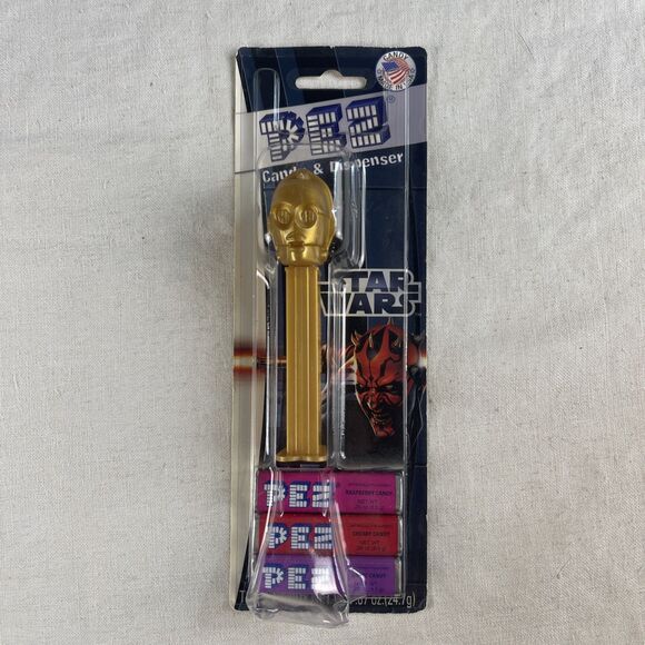 Other - Pez Singles- Star Wars- C-3PO, Mint on Card